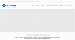Desktop Screenshot of fotogen-sa.com