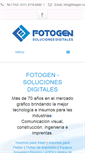 Mobile Screenshot of fotogen-sa.com